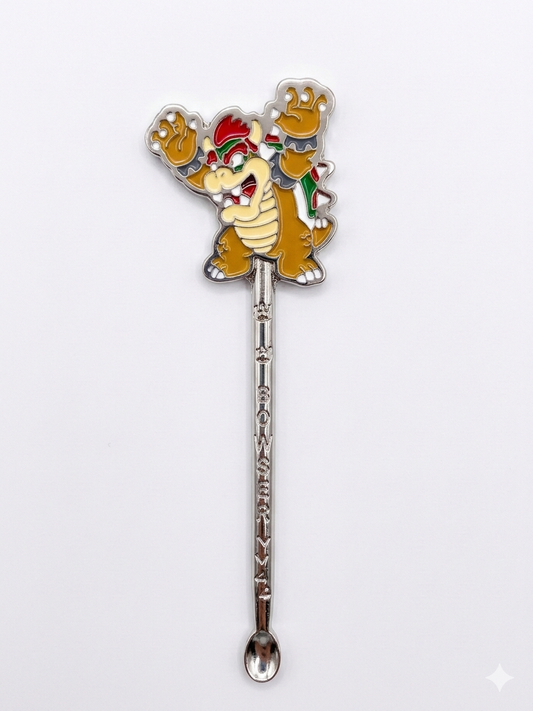 Cuchara medidora coleccionable de Bowser de Mario Bros, marca Spoonies MX