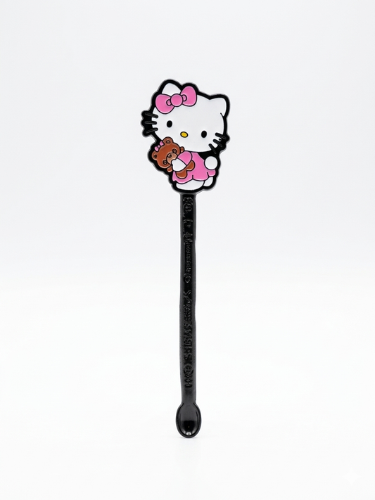 Cuchara medidora coleccionable de Hello Kitty disfrazada de osito, marca Spoonies MX