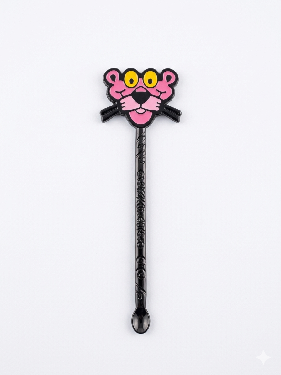 Cuchara medidora coleccionable de la Pantera Rosa, edición 2, marca Spoonies MX