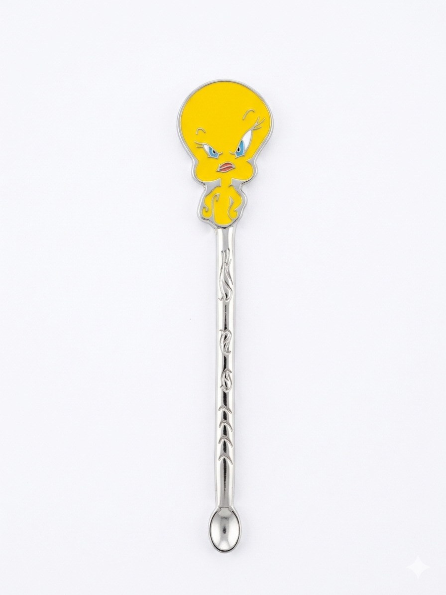 Cuchara medidora coleccionable de Piolín de Looney Tunes, marca Spoonies MX