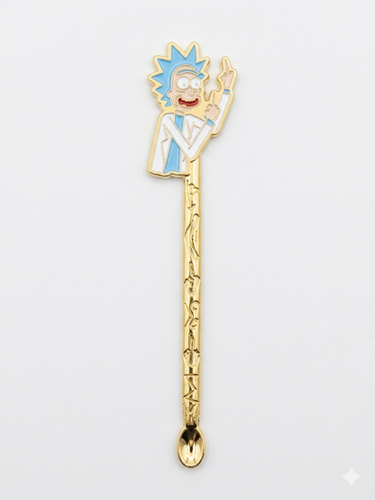 Cuchara medidora coleccionable de Rick Sanchez de Rick and Morty (edición 2), marca Spoonies MX