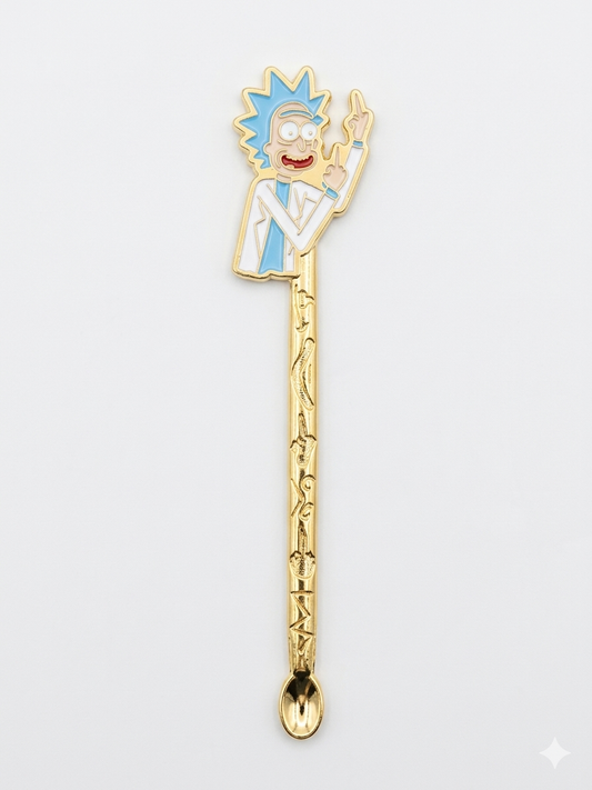 Cuchara medidora coleccionable de Rick Sanchez de Rick and Morty (edición 2), marca Spoonies MX