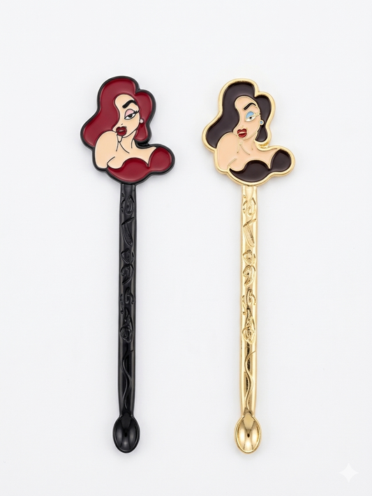 Cuchara medidora coleccionable de Roger Rabbit, marca Spoonies MX