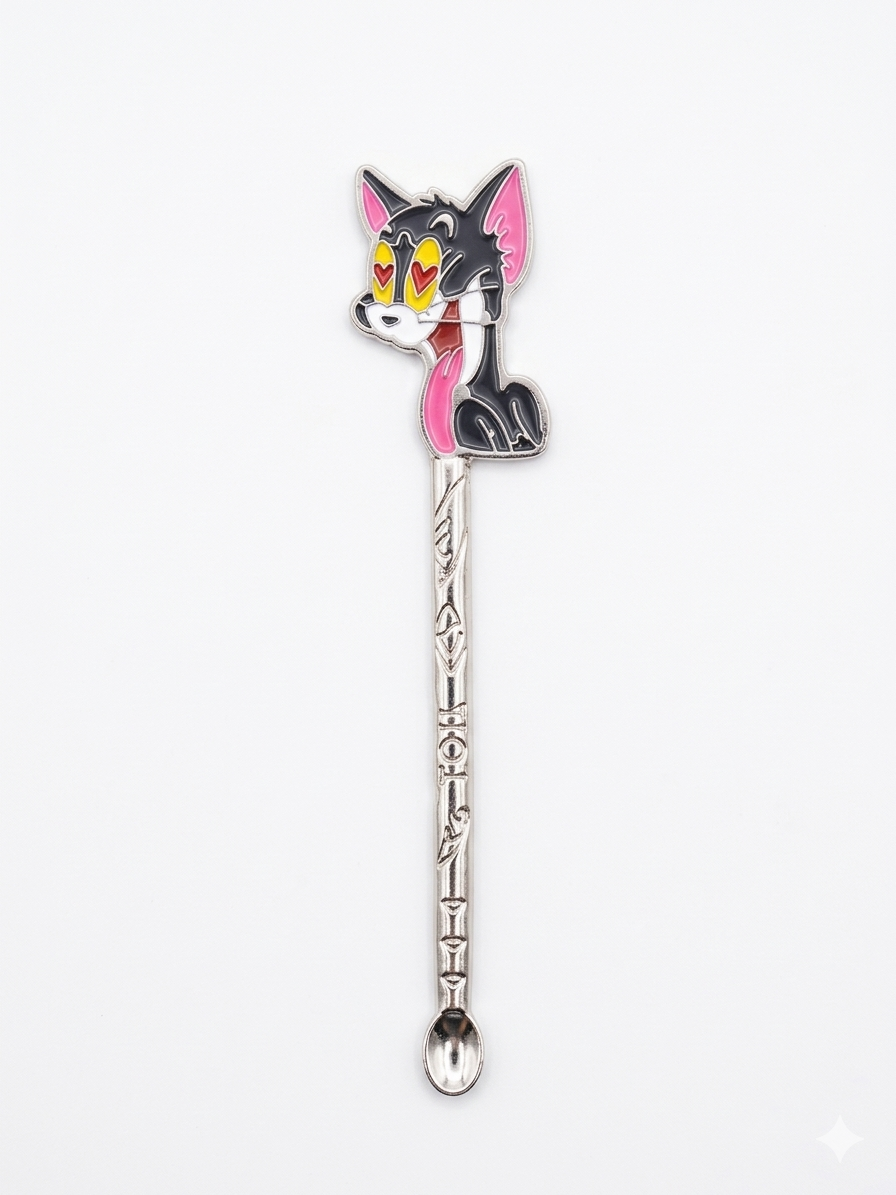 Cuchara medidora coleccionable de Tom de Tom y Jerry, marca Spoonies MX