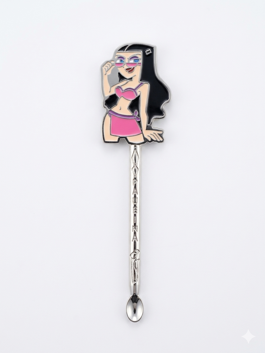 Cuchara medidora coleccionable de Sam Manson de Danny Phantom, marca Spoonies MX