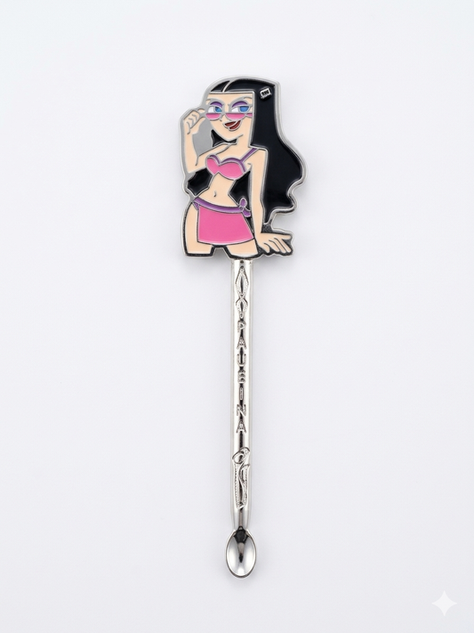 Cuchara medidora coleccionable de Sam Manson de Danny Phantom, marca Spoonies MX