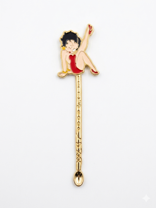 Cuchara medidora coleccionable de Betty Boop, marca Spoonies MX