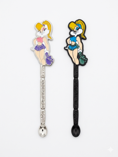 Cuchara medidora coleccionable de Lola Bunny de Looney Tunes, marca Spoonies MX