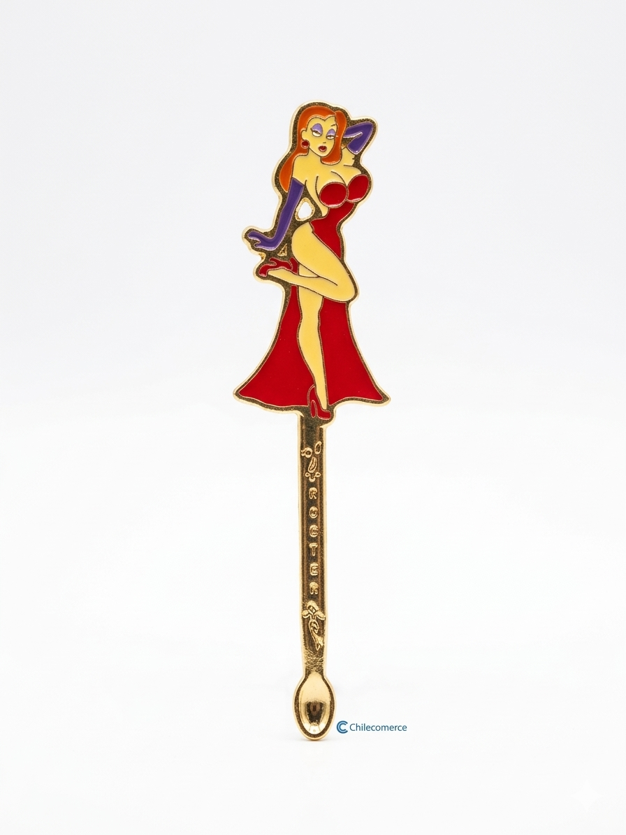 Cuchara medidora coleccionable de Jessica Rabbit, marca Spoonies MX