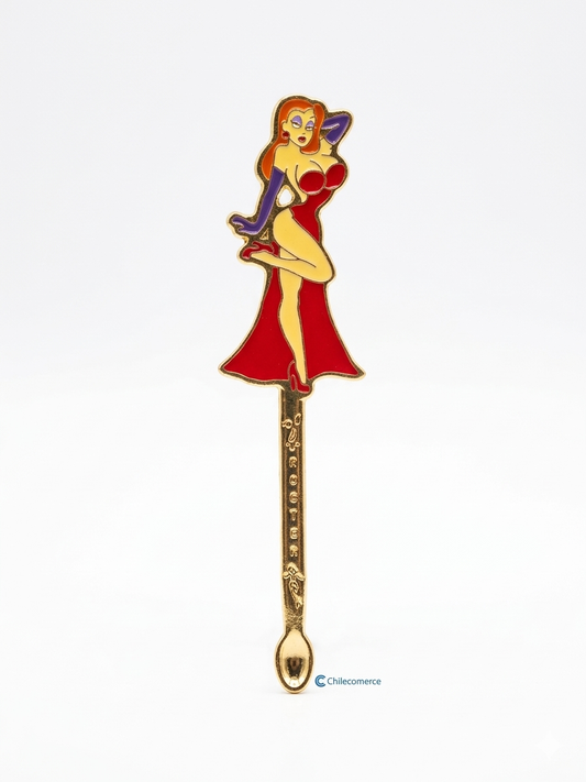 Cuchara medidora coleccionable de Jessica Rabbit, marca Spoonies MX