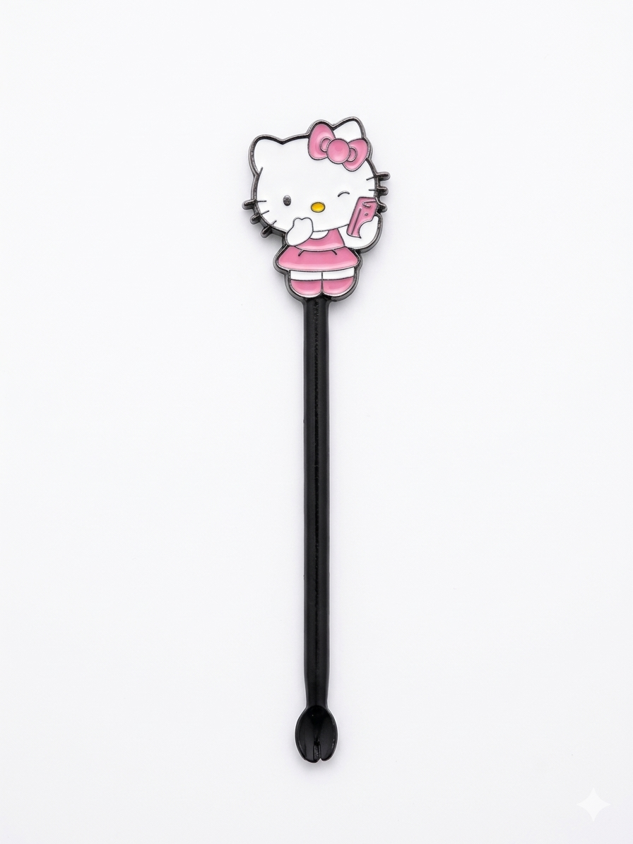 Cuchara medidora coleccionable de Hello Kitty, marca Spoonies MX