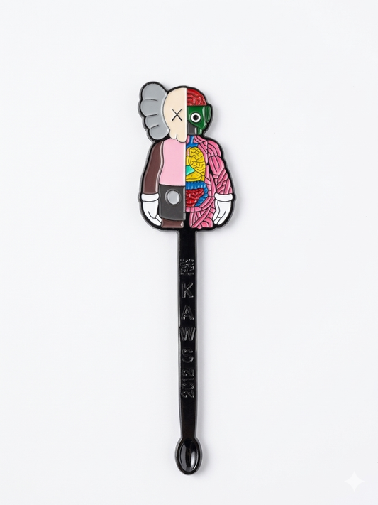 Cuchara medidora coleccionable inspirada en Kaws, marca Spoonies MX