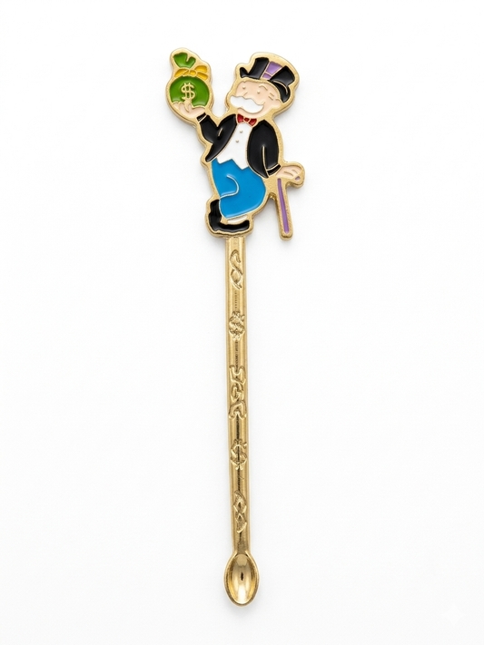 Cuchara medidora coleccionable de Mr. Monopoly, marca Spoonies MX