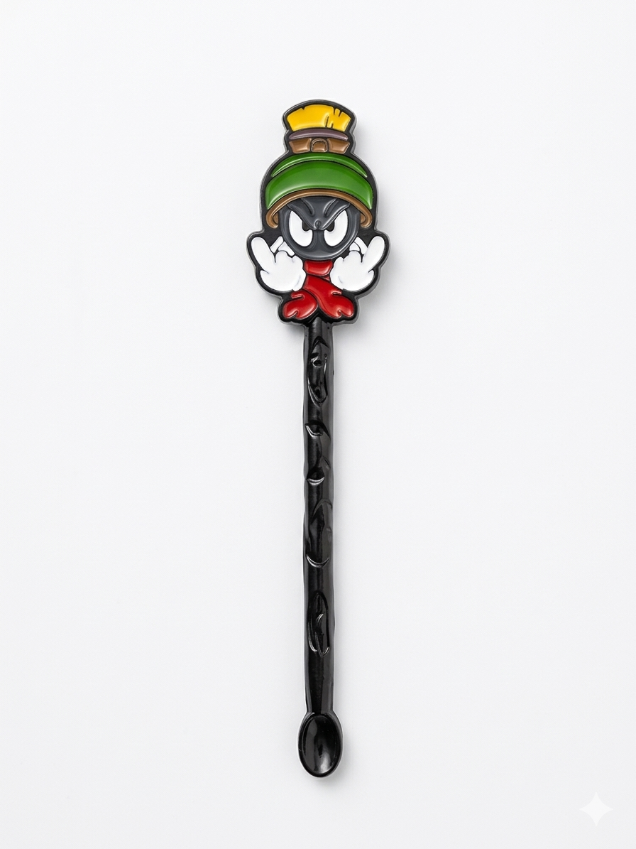 Cuchara medidora coleccionable de Marvin el Marciano de Looney Tunes, marca Spoonies MX