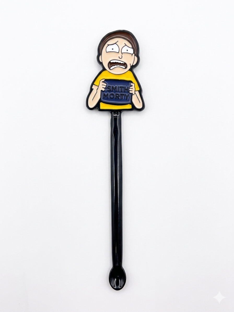 Cuchara medidora coleccionable de Morty Smith de Rick and Morty, marca Spoonies MX