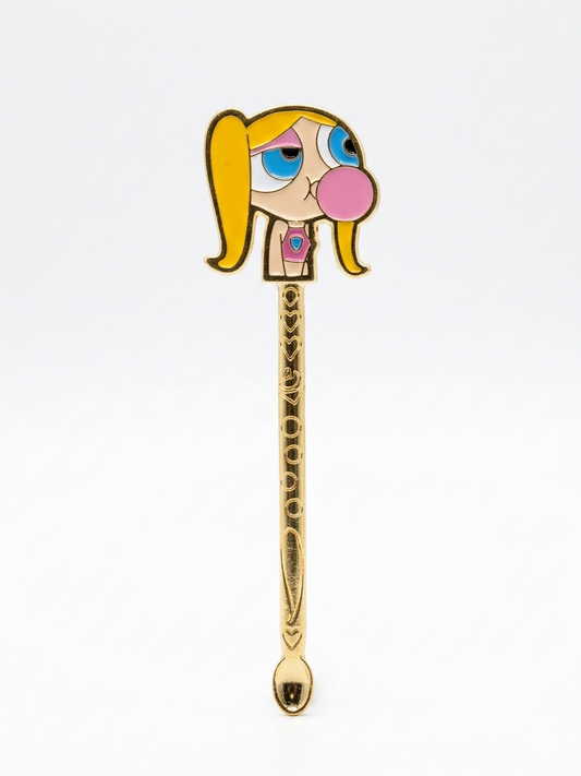 Cuchara medidora coleccionable de Burbuja de las Chicas Súper Poderosas, marca Spoonies MX